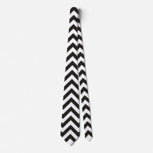 Gravata Padrão ZIGZAG - preto + seu histórico e suas ideia