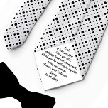 Gravata Padre da Noiva, da Noiva<br><div class="desc">No dia do seu casamento, lembre-se com seu pai sobre o adorável pequeno que ele já foi, dando a ele esta gravata personalizada de pai da noiva que contém uma mensagem personalizada com seu nome e data do casamento. Informe o nome e a data a serem impressos em uma seção...</div>