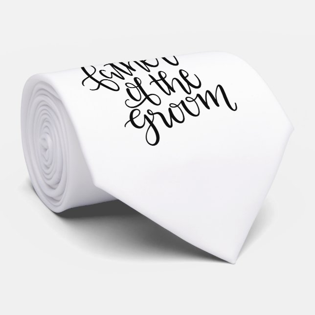 Gravata Padre do Groom Tie (Rolled)