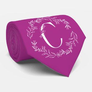 Gravata Padrinhos de casamento Monogramas de Fandango
