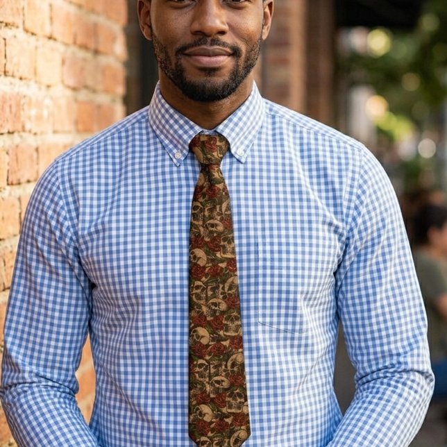 Gravata Padrões de Grafite e crânio (Criador carregado)