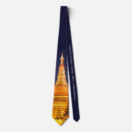 Gravata Pagode de Shwedagon