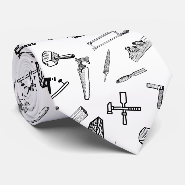 Gravata Pai de profissão do carpinteiro (Rolled)