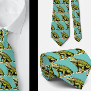 Gravata Pai Iguana Necktie