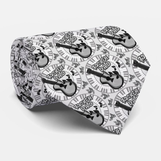 Gravata Pai Rocker (Rolled)