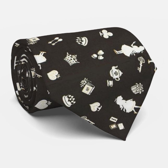 Gravata País das maravilhas 1 (Rolled)