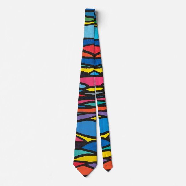 Gravata Paisagem Ocidental - Necktie (Frente)