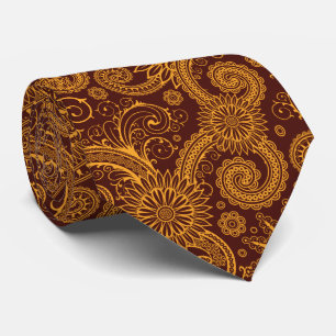 Gravata Paisley Pattern, Persa Paisley, Oriental Paisley