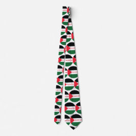 Gravata Palestina Flag Tie