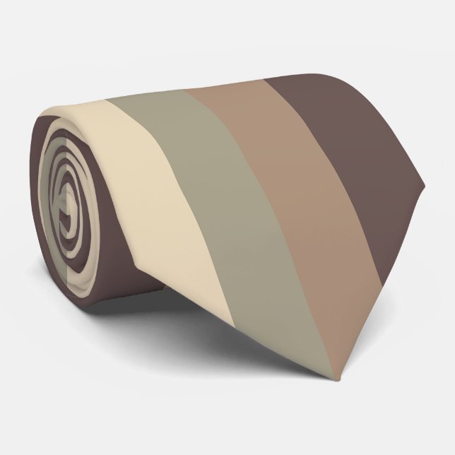 Gravata Paleta de Cores Vintage (Rolled)