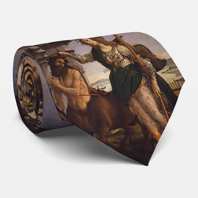 Gravata Pallas e o Centauro por Botticelli (Rolled)