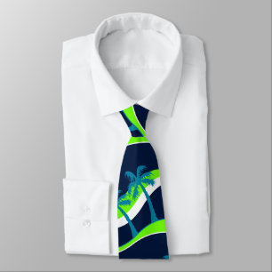 Gravata Palmeiras em ondas