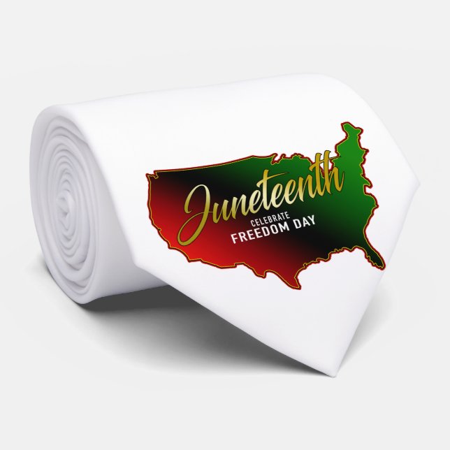 Gravata Pan Africano, 12 de junho (Rolled)