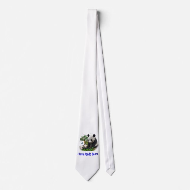 Gravata Panda Bears (Frente)