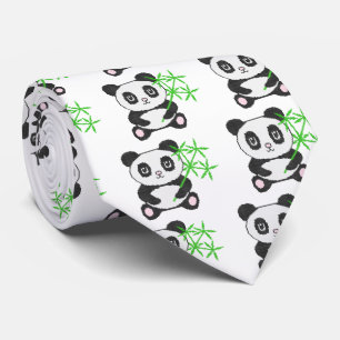 Gravata Panda engraçada