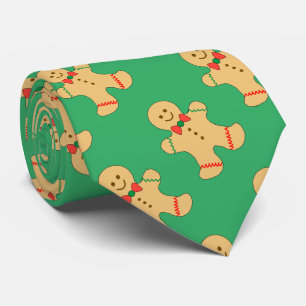 Gravata Pão de especiarias Xmas - Natal