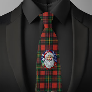 Gravata Papai Noel Alegre