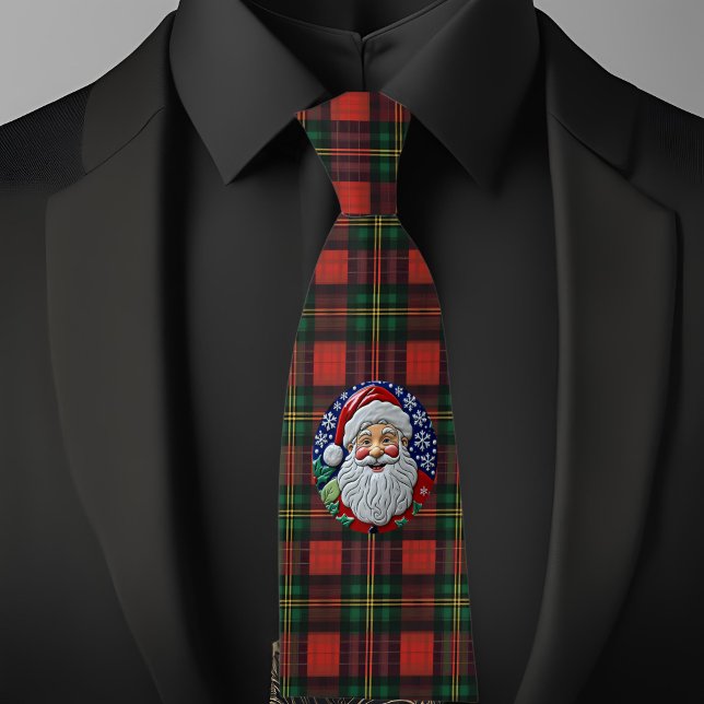 Gravata Papai Noel Alegre (Criador carregado)