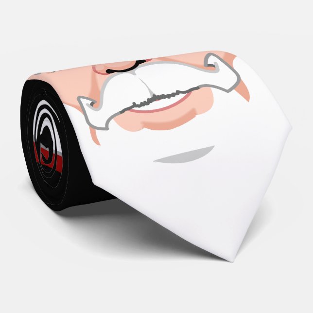 Gravata Papai Noel Clause, Colheita de Natal Festiva e Pre (Rolled)