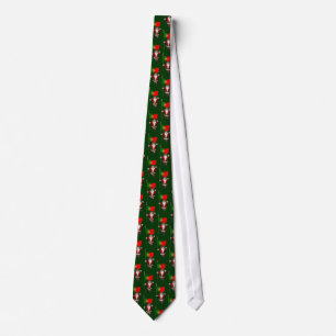 Gravata Papai Noel com Alferes de Portugal