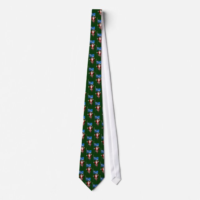 Gravata Papai Noel Com Bandeira De Las Vegas (Frente)