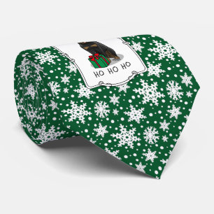 Gravata Papai Noel de Natal Que Rottweiler Cachorro Engraç