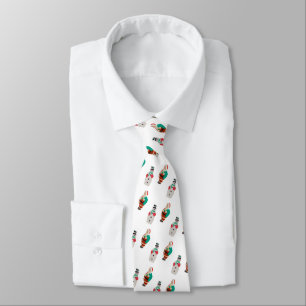 Gravata Papai Noel e Neve