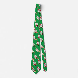 Gravata Papai Noel Verde