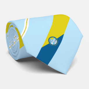Gravata Papais noeis Ana (Califórnia) bandeira da cidade N