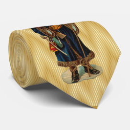 Gravata Papais noeis Vintage da Coleção de Natal do Milo D