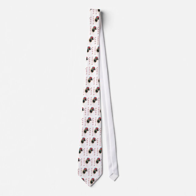 Gravata Papillon Papais noeis Paws (Frente)