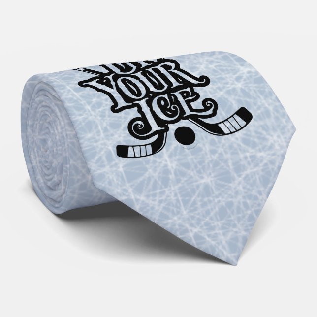 Gravata Para Cima Do Seu Gelo (Hockey) (Rolled)