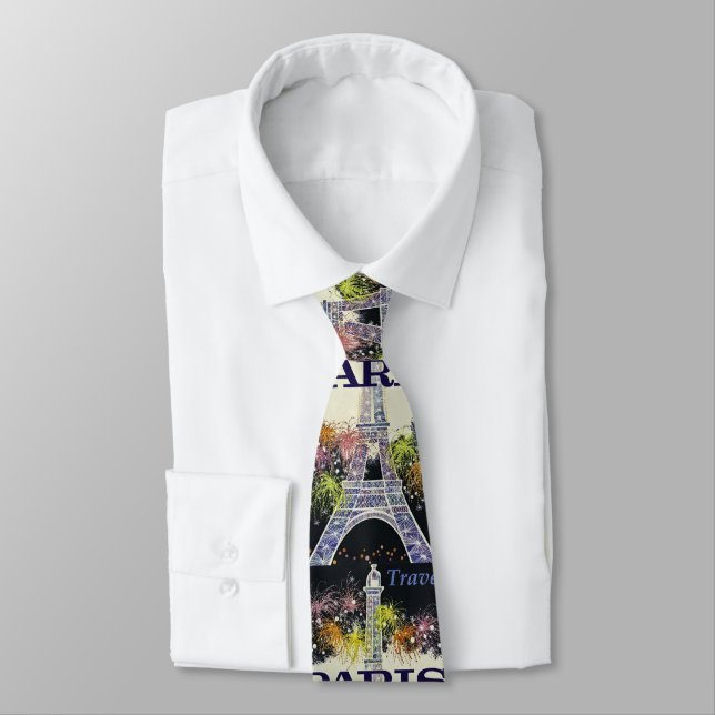 Gravata Paris: Poster Neck Tie (Amarrado)