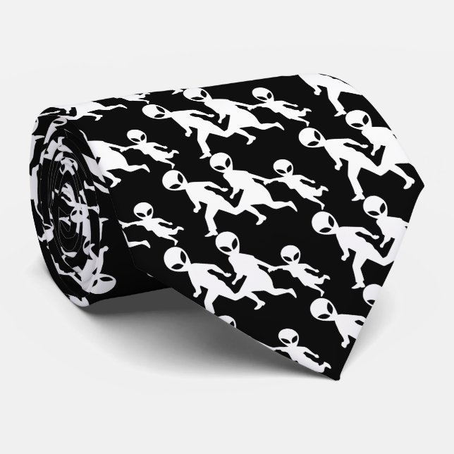 Gravata Paródia de Sinal de Fronteira Engraçado de Imigraç (Rolled)