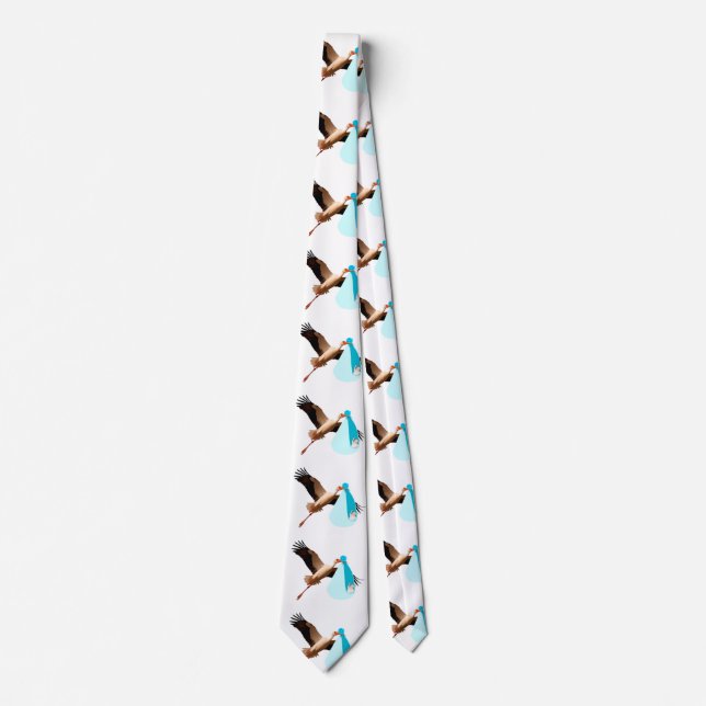 Gravata Parto Especial Bebê Garoto Branco (Frente)