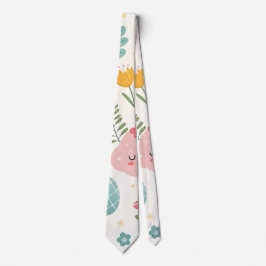 Gravata Páscoa Bunny Pattern