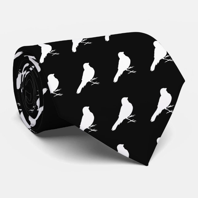 Gravata Pássaro Canário Permanente (Rolled)