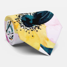 Pasta amarela e azul-flor