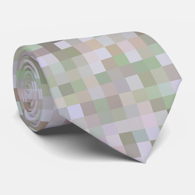Gravata Pastel Colorido (Rolled)