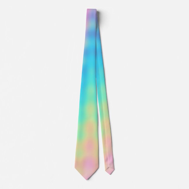 Gravata Pastel Rainbow Wedding (Frente)