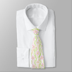 Gravata Pastel Retro Floral (8)