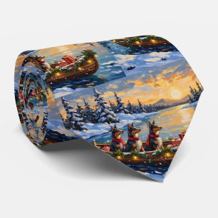 Gravata Pastor da Anatólia Barco de Natal Feriado