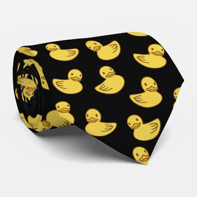 Gravata Pato Amarelo Bonito Ducky (Rolled)