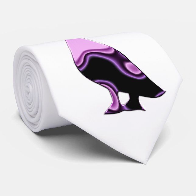 Gravata Pato psicadélico (Rolled)