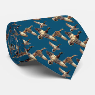 Gravata Patos-Alarme Voadores De Azul