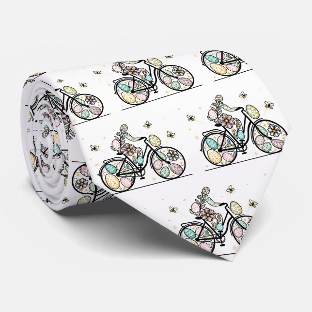 Gravata Pattern Easter Bicycle Design (Rolled)