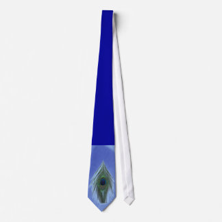 Gravata Pavão Azul