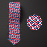Gravata Pavilhão do padrão da República Dominicana<br><div class="desc">Flag of Dominican Republic Pattern Necktie ,  destaca as cores nacionais do país a distância,  empregando um design inteligente anjado. Após uma inspeção mais atenta,  o padrão repetitivo,  sem descontinuidades,  de bandeiras minúsculas mostra a bandeira nacional do país de uma forma esteticamente agradável.</div>