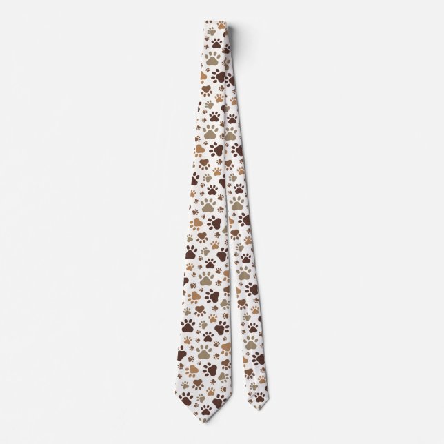 Gravata Paw Prints Tie (Frente)