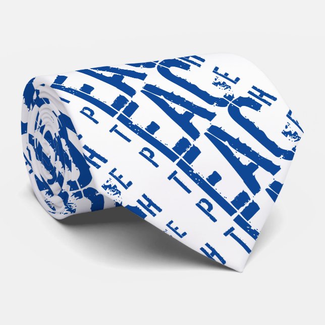 Gravata Paz de Teach (Rolled)